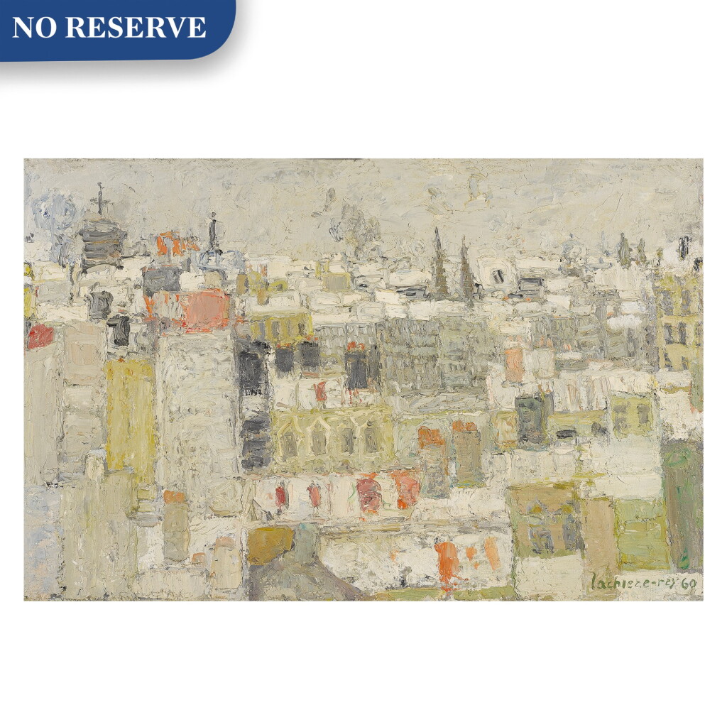 View full screen - View 1 of Lot 131. Paysage lyonnais sous la neige.