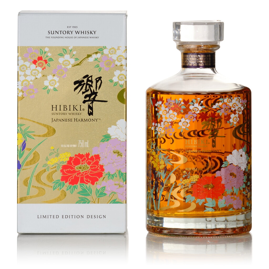 View full screen - View 1 of Lot 116. Hibiki Japanese Harmony Ryusui-Hyakka Limited Edition 43.0 abv NV (1 Bottle 75cl).