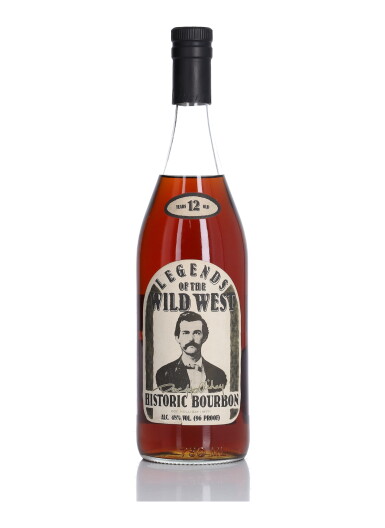 View full screen - View 1 of Lot 144. Legends of the Wild West 12 Year Old 96 Proof NV (1 BT 75cl).