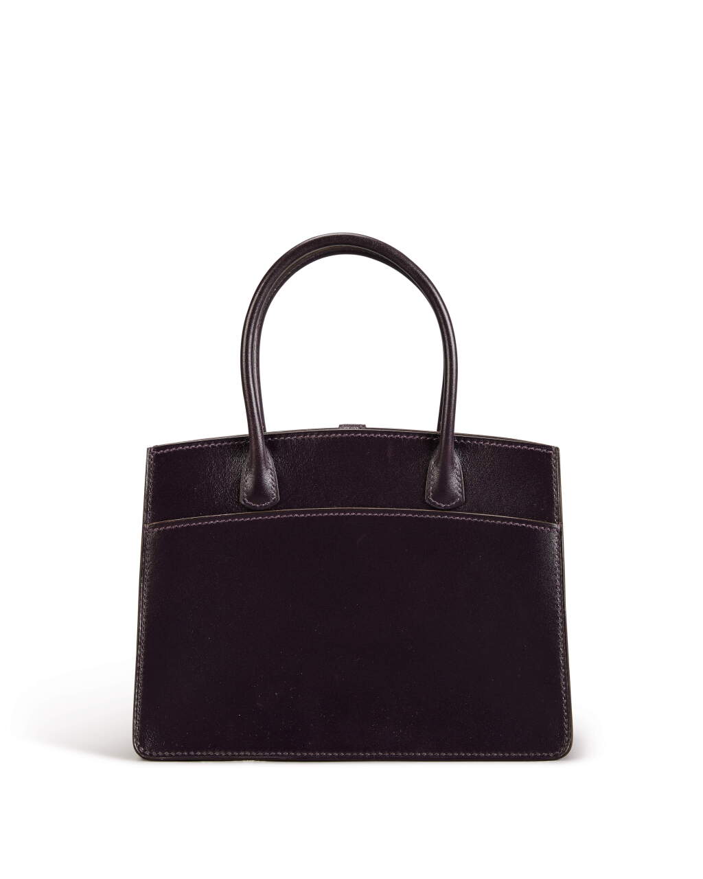 View full screen - View 1 of Lot 94. Raisin Whitebus Tote 20cm in Box Calf Leather, 2002.
