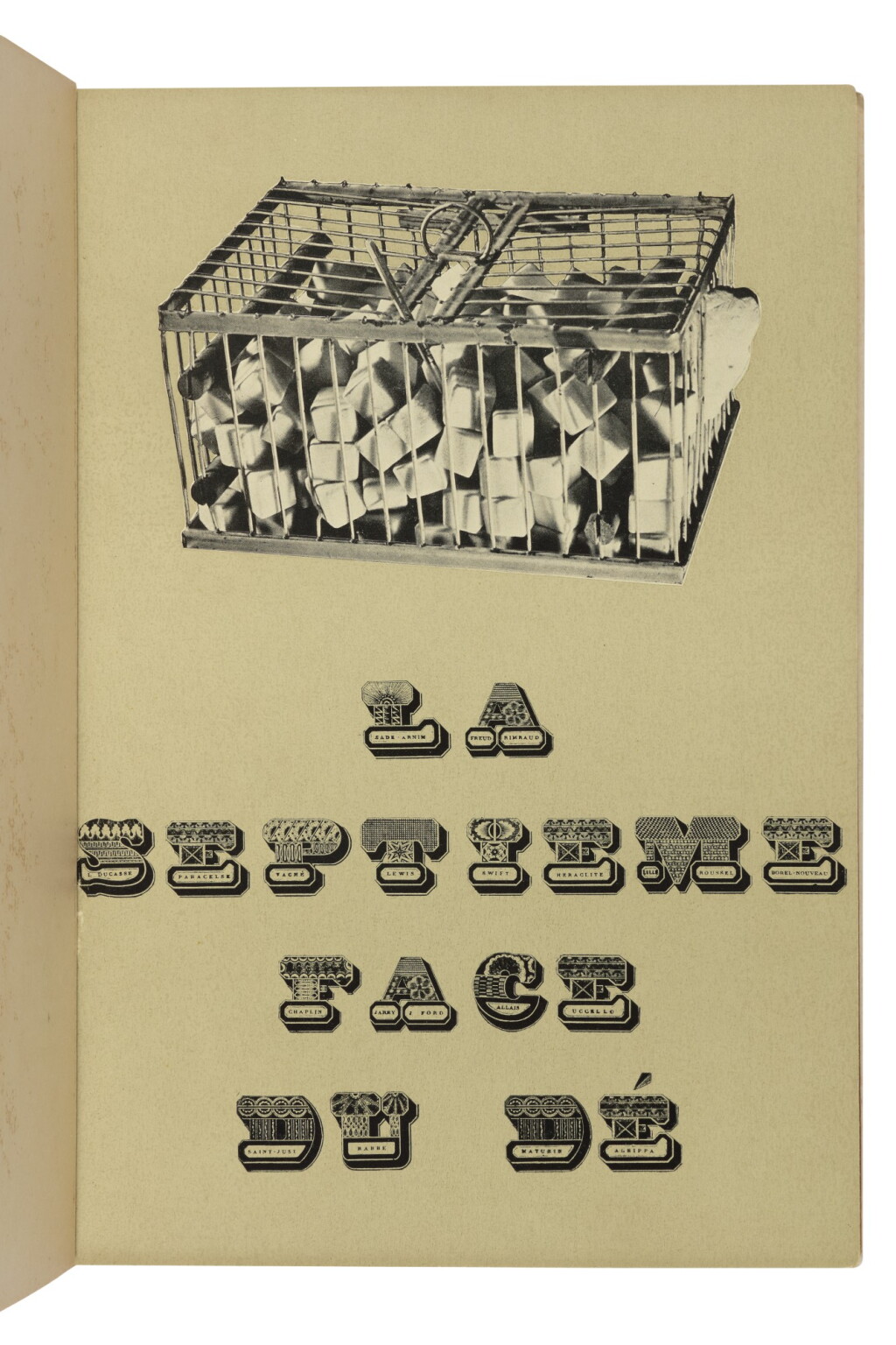 View full screen - View 1 of Lot 5. LA SEPTIÈME FACE DU DÉ. PARIS: JEANNE BUCHER, (1936).