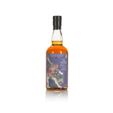 View full screen - View 1 of Lot 148. 羽生 Hanyu The Game Cask #360 57.5 abv 2000 (1 BT 70cl).