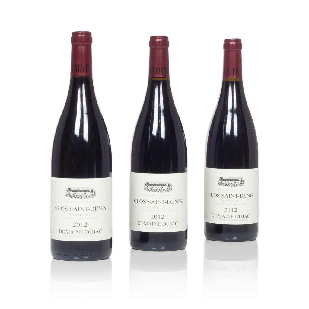 View full screen - View 1 of Lot 8142. Clos Saint Denis 2012 Domaine Dujac (3 BT).