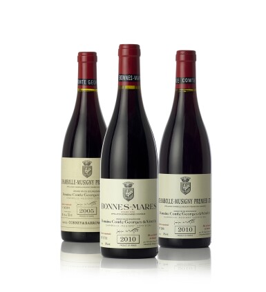 View full screen - View 1 of Lot 3218. Bonnes Mares 2010 Comte Georges de Vogüé (12 BT).