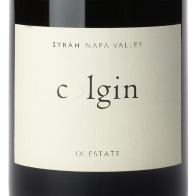 View full screen - View 1 of Lot 356. Colgin Cellars IX Estate Syrah 2017 (6 BT).