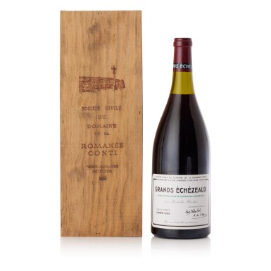 View full screen - View 1 of Lot 7014. Grands Echézeaux 1996 Domaine de la Romanée-Conti (1 MAG).