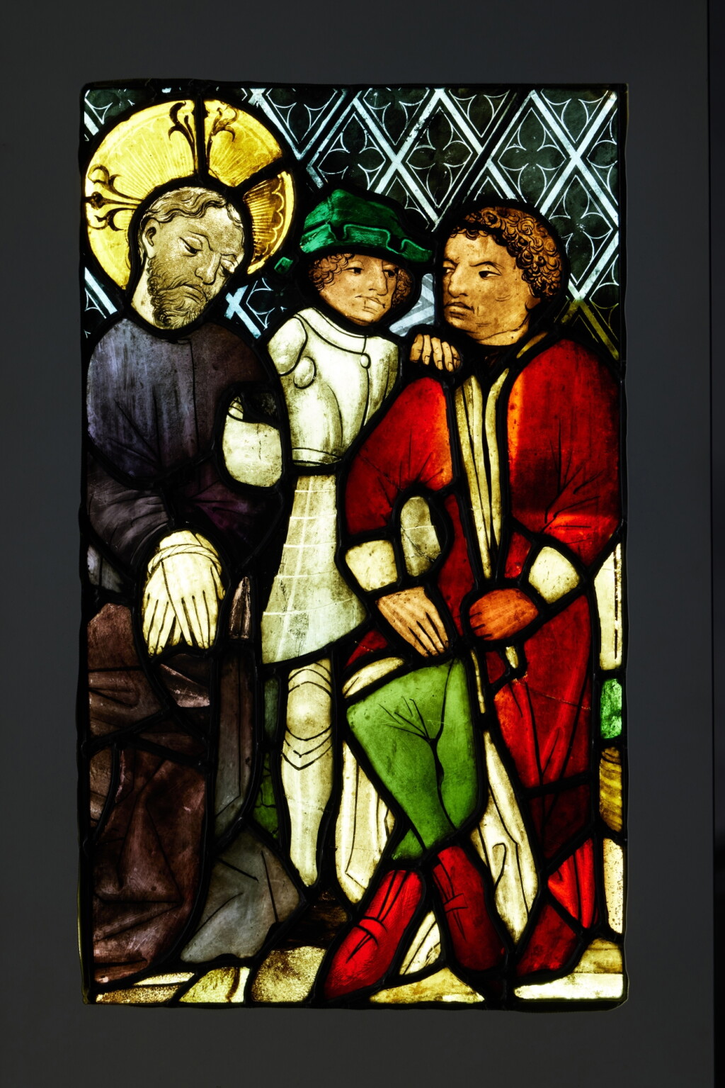 全萤幕检视 - 查看427Stained Glass Panel of Christ before Pontius Pilate的1