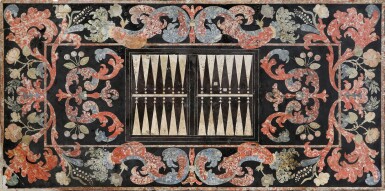 View full screen - View 1 of Lot 96. A SCAGLIOLA TOP, ITALIAN, 18TH CENTURY | PLATEAU EN SCAGLIOLE, ITALIE, XVIIIE SIÈCLE.
