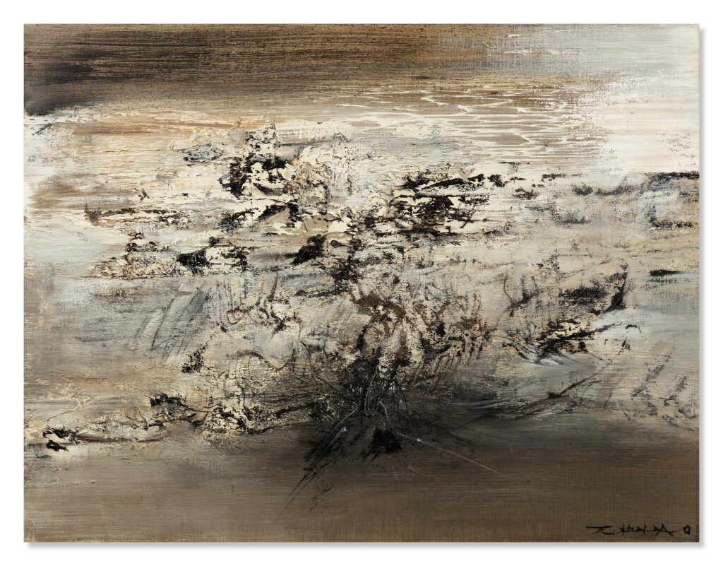View full screen - View 1 of Lot 1049. Zao Wou-Ki 趙無極 | 25.10.61.