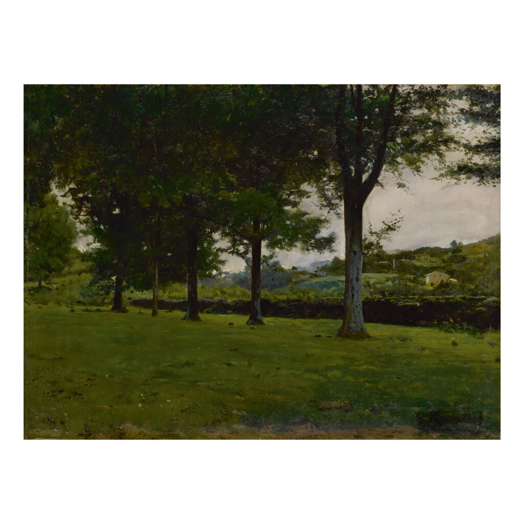 View full screen - View 1 of Lot 84. SANTIAGO RUSIÑOL | BOSC DE CUNÍ GARDEN IN OLOT.