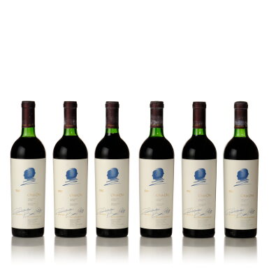 View full screen - View 1 of Lot 184. Opus One, Red Blend, Napa Valley 1988 (12 BT).