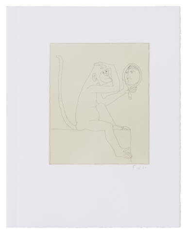 View full screen - View 1 of Lot 223. Quelques fables. Serendip, 2002. 19 eaux-fortes en couleurs. 1/75 exemplaires..