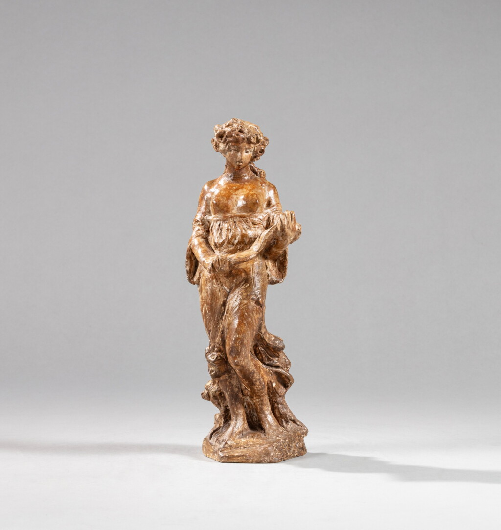 View full screen - View 1 of Lot 55. Bacchante chantant (Singing bacchante).