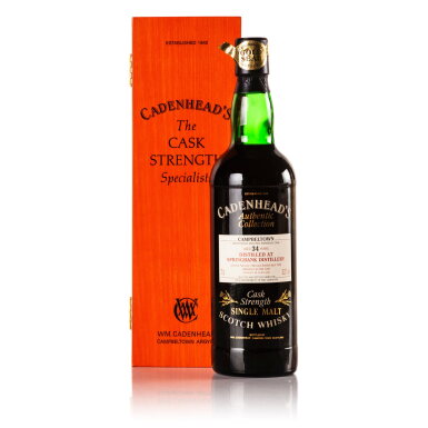 View full screen - View 1 of Lot 699. Springbank Cadenhead's Authentic Collection 34 Year Old 52.2 abv 1964 (1 BT70).