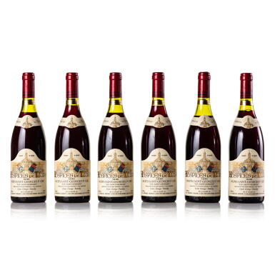 View full screen - View 1 of Lot 449. Nuits St. Georges, Hospices de Nuits, Les St. Georges, Cuvée Georges Faiveley 1990 (12 BT).