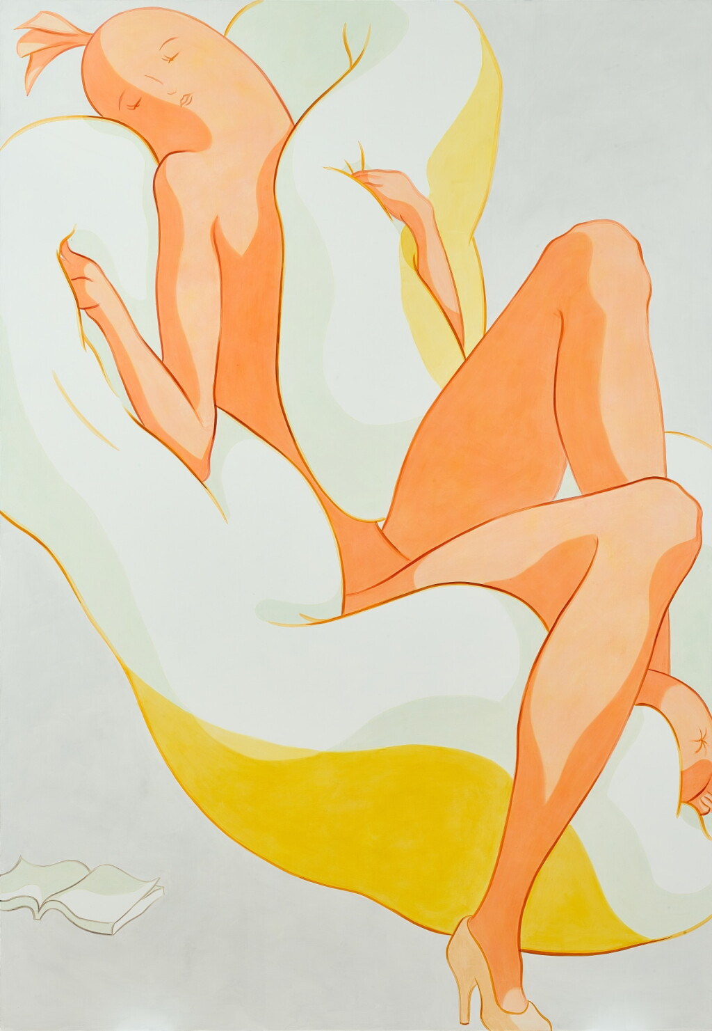 View full screen - View 1 of Lot 850. Ivy Haldeman 艾薇 ‧ 海德曼 | Full Figure, Lean Back, Foot Tucked Away, Bun Reveals 全身、後靠、腳藏起、包子露出.