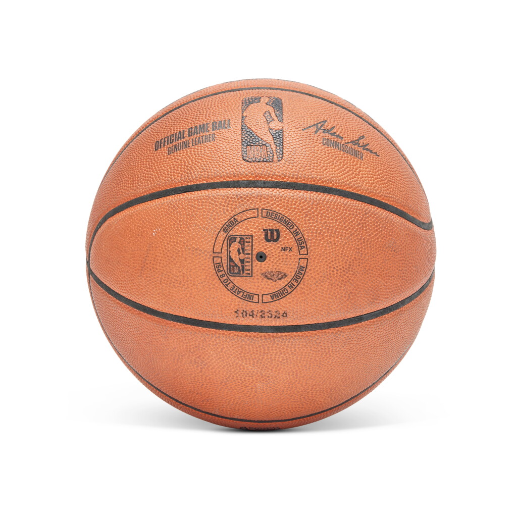 View full screen - View 1 of Lot 160. Game Issued 2023-2024 New Orleans Pelicans Basketball.