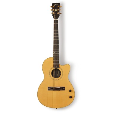 View full screen - View 1 of Lot 196. Bob Weir | Gibson, 1990, Chet Atkins SST model.