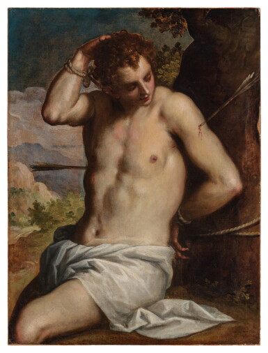 View full screen - View 1 of Lot 234. Saint Sebastian.