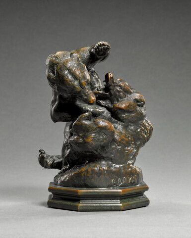 View full screen - View 1 of Lot 274. Groupe d'ours (Group of bears).