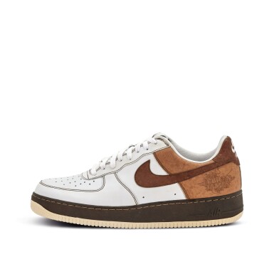 View full screen - View 1 of Lot 36. LeBron James Nike Air Force 1 | Size 13.