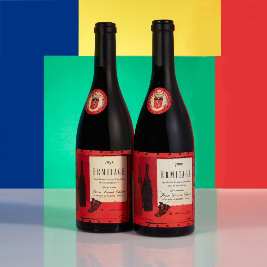 View full screen - View 1 of Lot 268. Ermitage, Cuvée Cathelin 1995 Jean-Louis Chave (1 BT).