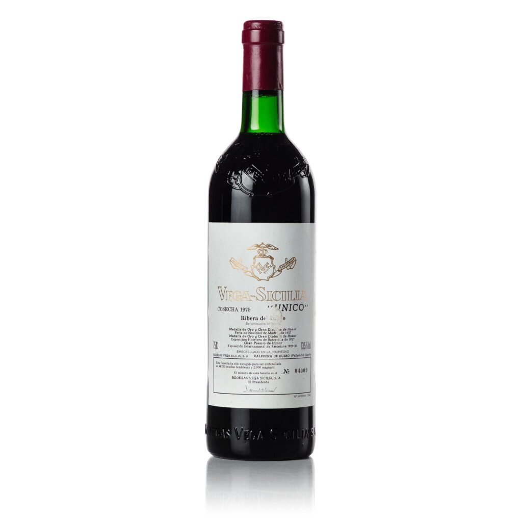 View full screen - View 1 of Lot 349. Vega Sicilia 'Unico' 1975 (1 BT).