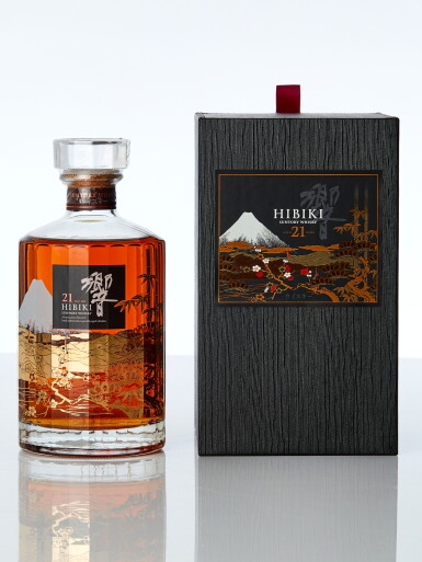 View full screen - View 1 of Lot 7693. 響花鳥風月 Hibiki 21 Year Old Kacho Fugetsu Limited Edition 43.0 abv NV (1 BT70).