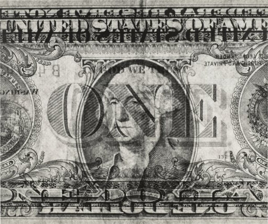 View full screen - View 1 of Lot 498. Dollar Bill.