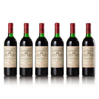 View full screen - View 1 of Lot 195. Château La Lagune 1988 (12 BT).