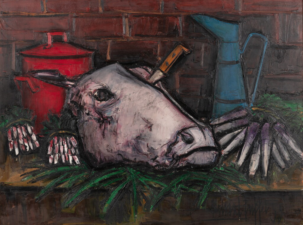 View full screen - View 1 of Lot 18. La tête de veau.