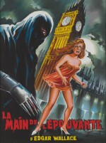 DIE BLAUE HAND / CREATURE WITH THE BLUE HAND / LA MAIN DE L'EPOUVANTE (1967) ORIGINAL ARTWORK FOR THE FRENCH POSTER