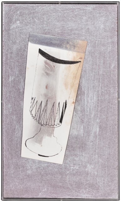 View full screen - View 1 of Lot 115. Goblet and Pale Mauve.