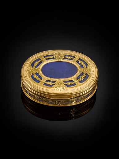 View full screen - View 1 of Lot 12. An exceptional gold and hardstone presentation box, Louis Siriès, Florence, circa 1745.