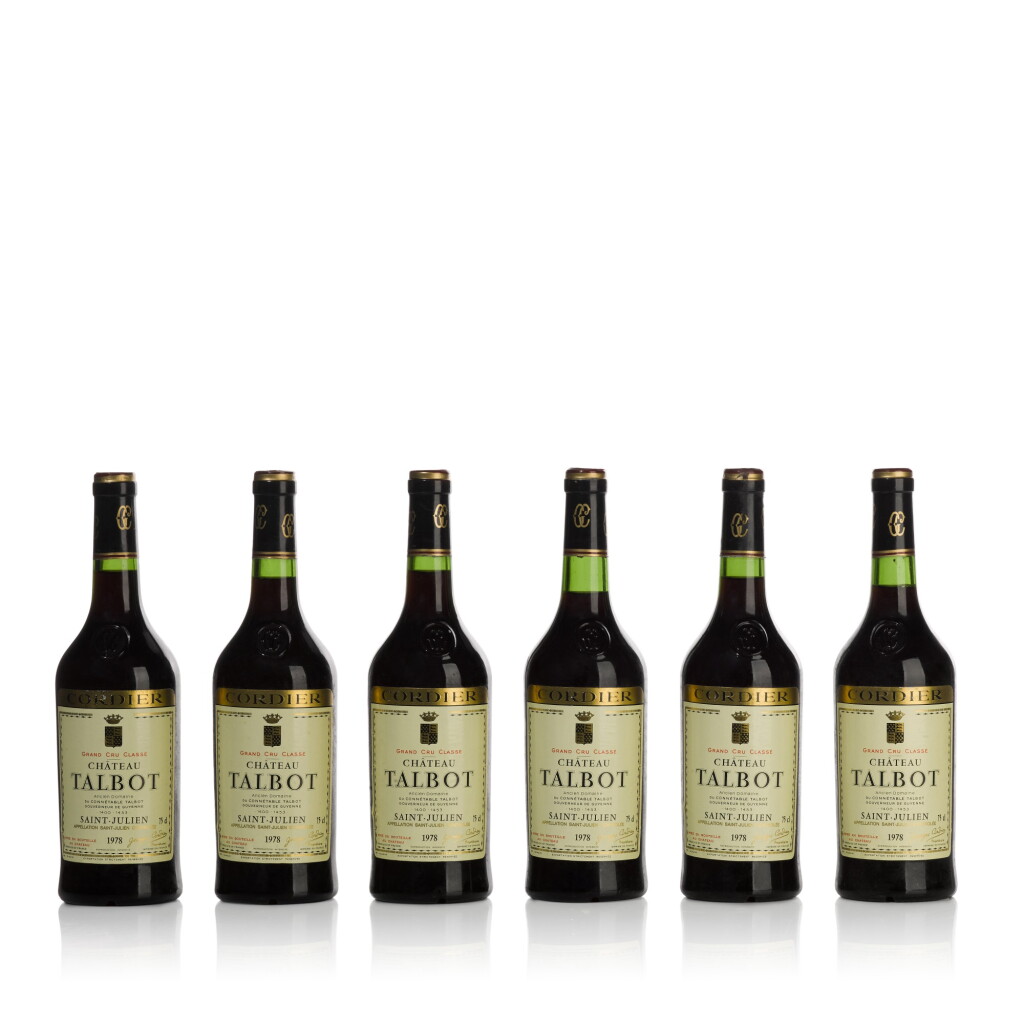 View full screen - View 1 of Lot 117. Château Talbot 1978 (12 BT).
