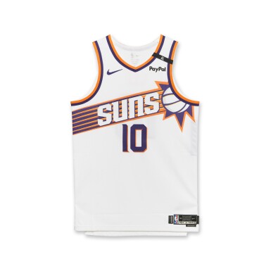 View full screen - View 1 of Lot 162. Damion Lee ‘Christmas Day’ Phoenix Suns 2024-2025 Game Issued Association Edition Jersey .