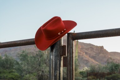 View full screen - View 1 of Lot 1. An American Icon: The Fire Horse Stetson.