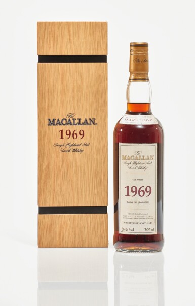 View full screen - View 1 of Lot 6. The Macallan Fine & Rare 32 Year Old 50.6 abv 1969 (1 BT70cl).
