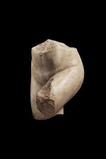 A Fragmentary Roman Marble Torso of Aphrodite Untying her Sandal, circa 2nd Century A.D.