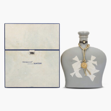 View full screen - View 1 of Lot 2105. Suntory Wedgwood Decanter 43.0 abv NV (1 Bottle 75cl).