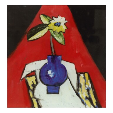 View full screen - View 1 of Lot 18. MARSDEN HARTLEY | FLOWERS IN A VASE.
