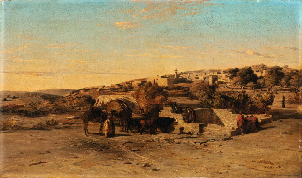 全螢幕檢視 - 查看70A view of Nazareth with Camel drivers的1