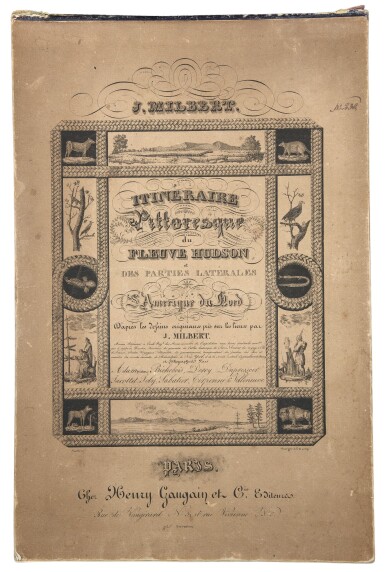 View full screen - View 1 of Lot 225. Milbert, Jacques-Gérard | An outstanding series of American views.