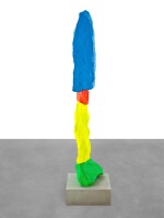 Ugo Rondinone 烏戈 · 羅迪納 | Green Yellow Red Blue Mountain 綠黃紅藍山
