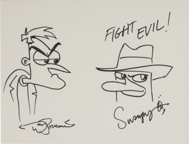 View full screen - View 1 of Lot 224. Disney Television Animation .