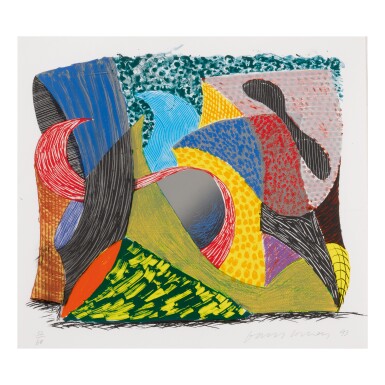 View full screen - View 1 of Lot 214. DAVID HOCKNEY | GOING OUT (M.C.A.T. 336).