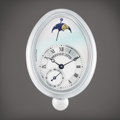 View full screen - View 1 of Lot 8826. Reine de Naples | A metalwork wall clock, Circa 2007 | 寶璣 | Reine de Naples | 金屬掛牆鐘,約2007年製.