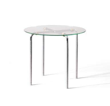 View full screen - View 1 of Lot 35. Table, model MR 515, circa 1930 .