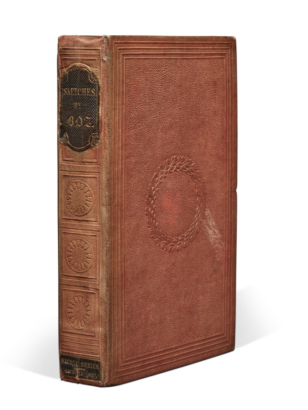 View full screen - View 1 of Lot 1040. Dickens, Charles | Second Series of Boz.