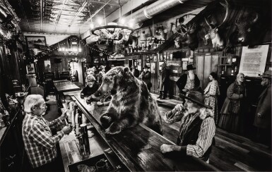View full screen - View 1 of Lot 275. DAVID YARROW | A BEAR WALKS INTO A BAR, 2016.